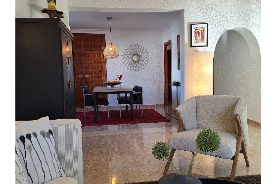 Sommerhaus in Els Poblets zur Ferienvermietung, Living area 126 m², Baujahr 1995, Zustand modernisiert, + Zentralheizung, Klimaanlage, Plot 560 m², 2 Schlafzimmer, 2 Badezimmer, Pool, ref.: V-0117-13