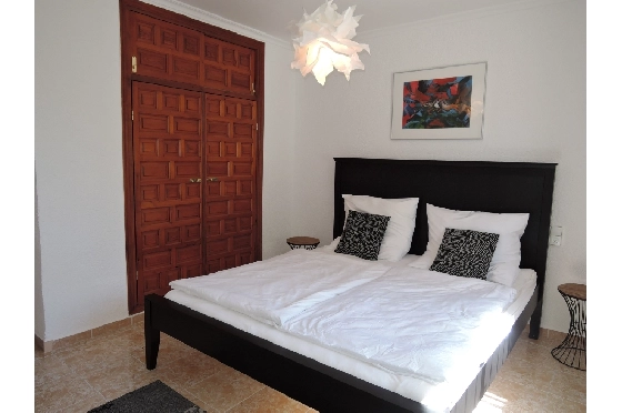 Sommerhaus in Els Poblets zur Ferienvermietung, Living area 126 m², Baujahr 1995, Zustand modernisiert, + Zentralheizung, Klimaanlage, Plot 560 m², 2 Schlafzimmer, 2 Badezimmer, Pool, ref.: V-0117-23