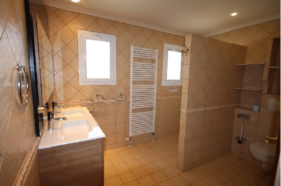 Sommerhaus in Els Poblets zur Ferienvermietung, Living area 126 m², Baujahr 1995, Zustand modernisiert, + Zentralheizung, Klimaanlage, Plot 560 m², 2 Schlafzimmer, 2 Badezimmer, Pool, ref.: V-0117-24