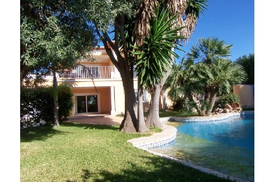 Villa in Moraira(Club Moraira) zu verkaufen, Living area 220 m², Baujahr 2000, + Fussbodenheizung, Klimaanlage, Plot 800 m², 4 Schlafzimmer, 3 Badezimmer, Pool, ref.: BI-MT.H-523-11