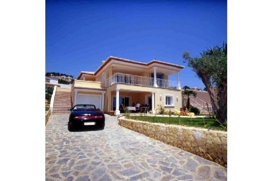 Villa in Moraira(Club Moraira) zu verkaufen, Living area 220 m², Baujahr 2000, + Fussbodenheizung, Klimaanlage, Plot 800 m², 4 Schlafzimmer, 3 Badezimmer, Pool, ref.: BI-MT.H-523-33