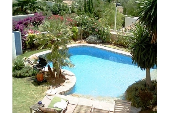 Villa in Moraira(Club Moraira) zu verkaufen, Living area 220 m², Baujahr 2000, + Fussbodenheizung, Klimaanlage, Plot 800 m², 4 Schlafzimmer, 3 Badezimmer, Pool, ref.: BI-MT.H-523-7