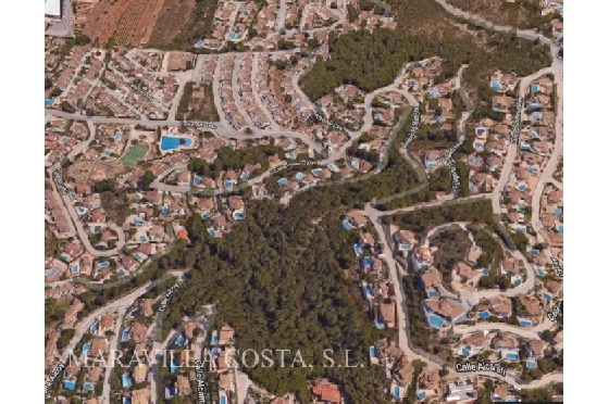 Wohngrundstück in Moraira zu verkaufen, Klimaanlage, Plot 1610 m², Pool, ref.: MV-2355-5