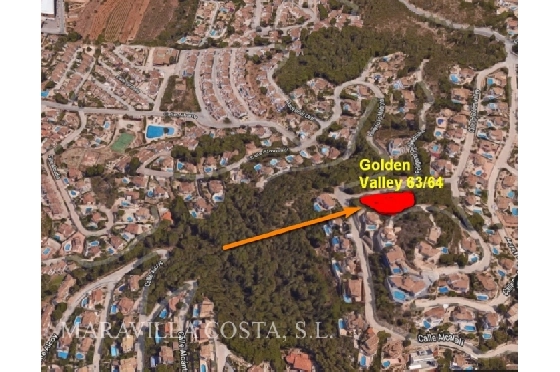 Wohngrundstück in Moraira zu verkaufen, Klimaanlage, Plot 1610 m², Pool, ref.: MV-2355-6