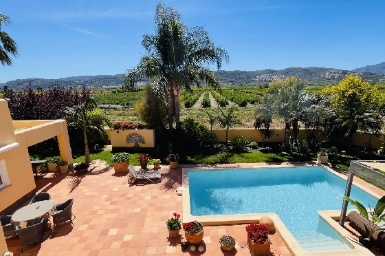Villa in Tormos zu verkaufen, Living area 300 m², Baujahr 2007, Zustand gepflegt, + Zentralheizung, Klimaanlage, Plot 13000 m², 4 Schlafzimmer, 4 Badezimmer, Pool, ref.: JS-0724-29