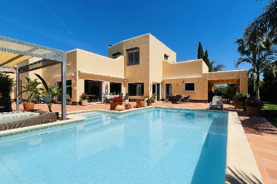 Villa in Tormos zu verkaufen, Living area 300 m², Baujahr 2007, Zustand gepflegt, + Zentralheizung, Klimaanlage, Plot 13000 m², 4 Schlafzimmer, 4 Badezimmer, Pool, ref.: JS-0724-33