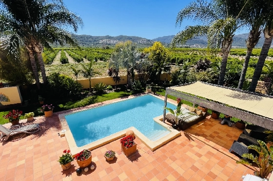 Villa in Tormos zu verkaufen, Living area 300 m², Baujahr 2007, Zustand gepflegt, + Zentralheizung, Klimaanlage, Plot 13000 m², 4 Schlafzimmer, 4 Badezimmer, Pool, ref.: JS-0724-39