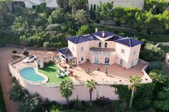 Villa in Denia-La Sella zu verkaufen, Living area 425 m², Baujahr 2006, Zustand neuwertig, + Fussbodenheizung, Klimaanlage, Plot 1300 m², 5 Schlafzimmer, 4 Badezimmer, Pool, ref.: MJ-0618-1