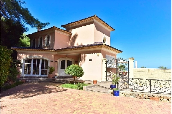 Villa in Denia-La Sella zu verkaufen, Living area 425 m², Baujahr 2006, Zustand neuwertig, + Fussbodenheizung, Klimaanlage, Plot 1300 m², 5 Schlafzimmer, 4 Badezimmer, Pool, ref.: MJ-0618-32
