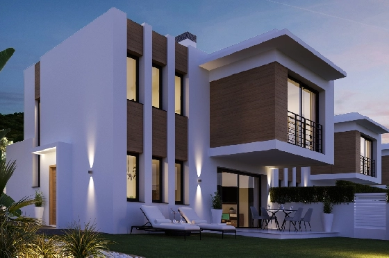 Villa in Denia zu verkaufen, Living area 144 m², Zustand Erstbezug, Klimaanlage, Plot 220 m², 3 Schlafzimmer, 3 Badezimmer, ref.: GC-1518-13