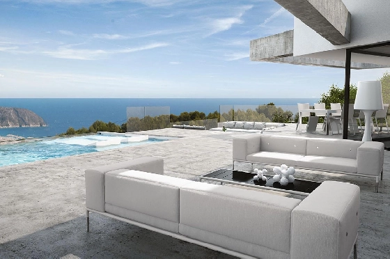 Villa in Moraira(Moraira) zu verkaufen, Living area 600 m², Plot 1832 m², 4 Schlafzimmer, 5 Badezimmer, Pool, ref.: HG-3252-2