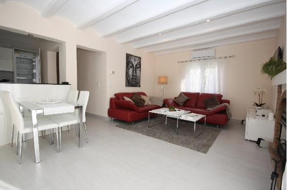 Villa in Els Poblets(Ptda. Barranquets) zur Ferienvermietung, Living area 114 m², Baujahr 1986, Zustand gepflegt, + Zentralheizung, Klimaanlage, Plot 510 m², 3 Schlafzimmer, 2 Badezimmer, Pool, ref.: T-1118-11