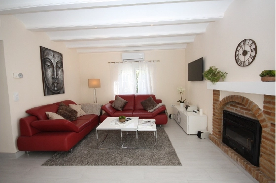 Villa in Els Poblets(Ptda. Barranquets) zur Ferienvermietung, Living area 114 m², Baujahr 1986, Zustand gepflegt, + Zentralheizung, Klimaanlage, Plot 510 m², 3 Schlafzimmer, 2 Badezimmer, Pool, ref.: T-1118-12