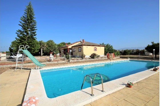 Villa in Els Poblets zu verkaufen, Living area 232 m², Baujahr 1998, + KLIMA, Klimaanlage, Plot 11310 m², 4 Schlafzimmer, 2 Badezimmer, Pool, ref.: GC-3119-24
