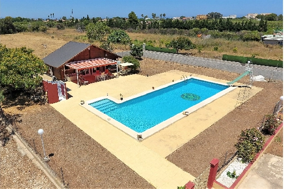 Villa in Els Poblets zu verkaufen, Living area 232 m², Baujahr 1998, + KLIMA, Klimaanlage, Plot 11310 m², 4 Schlafzimmer, 2 Badezimmer, Pool, ref.: GC-3119-25