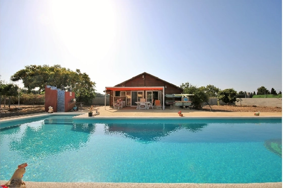 Villa in Els Poblets zu verkaufen, Living area 232 m², Baujahr 1998, + KLIMA, Klimaanlage, Plot 11310 m², 4 Schlafzimmer, 2 Badezimmer, Pool, ref.: GC-3119-26