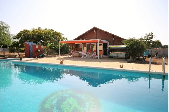 Villa in Els Poblets zu verkaufen, Living area 232 m², Baujahr 1998, + KLIMA, Klimaanlage, Plot 11310 m², 4 Schlafzimmer, 2 Badezimmer, Pool, ref.: GC-3119-3