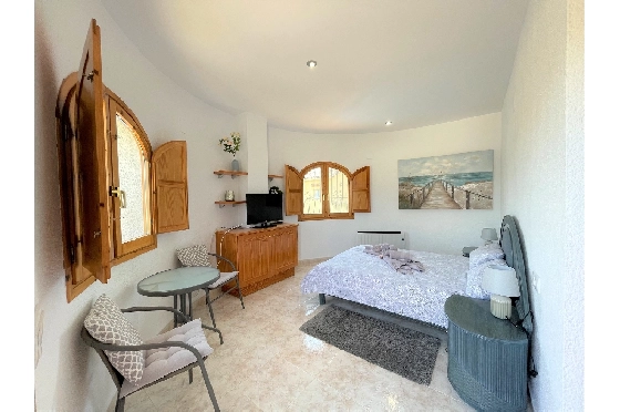 Villa in Els Poblets(Barranquets) zur Ferienvermietung, Living area 130 m², Baujahr 2000, Zustand modernisiert, + Zentralheizung, Klimaanlage, Plot 580 m², 3 Schlafzimmer, 2 Badezimmer, Pool, ref.: T-0819-13