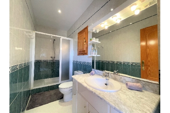Villa in Els Poblets(Barranquets) zur Ferienvermietung, Living area 130 m², Baujahr 2000, Zustand modernisiert, + Zentralheizung, Klimaanlage, Plot 580 m², 3 Schlafzimmer, 2 Badezimmer, Pool, ref.: T-0819-14