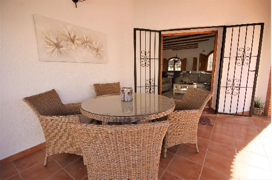 Villa in Els Poblets(Barranquets) zur Ferienvermietung, Living area 130 m², Baujahr 2000, Zustand modernisiert, + Zentralheizung, Klimaanlage, Plot 580 m², 3 Schlafzimmer, 2 Badezimmer, Pool, ref.: T-0819-6