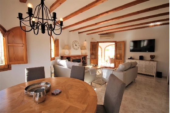 Villa in Els Poblets(Barranquets) zur Ferienvermietung, Living area 130 m², Baujahr 2000, Zustand modernisiert, + Zentralheizung, Klimaanlage, Plot 580 m², 3 Schlafzimmer, 2 Badezimmer, Pool, ref.: T-0819-7
