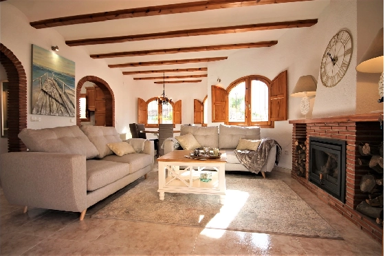 Villa in Els Poblets(Barranquets) zur Ferienvermietung, Living area 130 m², Baujahr 2000, Zustand modernisiert, + Zentralheizung, Klimaanlage, Plot 580 m², 3 Schlafzimmer, 2 Badezimmer, Pool, ref.: T-0819-8
