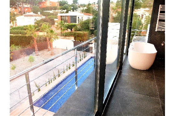 Villa in Moraira(Benimeit) zu verkaufen, Living area 185 m², Baujahr 2020, Klimaanlage, Plot 850 m², 4 Schlafzimmer, 3 Badezimmer, Pool, ref.: BI-MT.H-742-9
