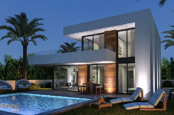 Villa in Denia zu verkaufen, Living area 151 m², Klimaanlage, Plot 731 m², 3 Schlafzimmer, 2 Badezimmer, Pool, ref.: UM-UV-TANIT-11