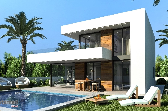 Villa in Denia zu verkaufen, Living area 151 m², Klimaanlage, Plot 731 m², 3 Schlafzimmer, 2 Badezimmer, Pool, ref.: UM-UV-TANIT-8