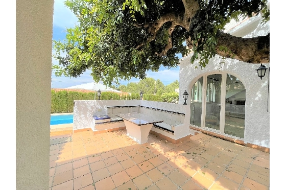 Villa in Denia zur Ferienvermietung, Living area 117 m², Baujahr 1974, Zustand gepflegt, + Zentralheizung, Klimaanlage, Plot 680 m², 3 Schlafzimmer, 2 Badezimmer, Pool, ref.: T-0615-3