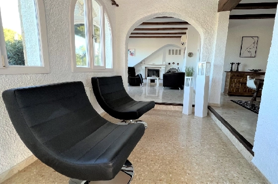 Villa in Denia zur Ferienvermietung, Living area 117 m², Baujahr 1974, Zustand gepflegt, + Zentralheizung, Klimaanlage, Plot 680 m², 3 Schlafzimmer, 2 Badezimmer, Pool, ref.: T-0615-5