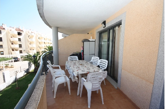 Apartment in Denia(Las Marinas) zur Ferienvermietung, Living area 94 m², Baujahr 2009, Zustand gepflegt, + Zentralheizung, Klimaanlage, 3 Schlafzimmer, 2 Badezimmer, Pool, ref.: T-0715-13