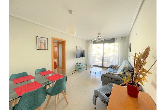 Apartment in Denia(Las Marinas) zur Ferienvermietung, Living area 94 m², Baujahr 2009, Zustand gepflegt, + Zentralheizung, Klimaanlage, 3 Schlafzimmer, 2 Badezimmer, Pool, ref.: T-0715-5