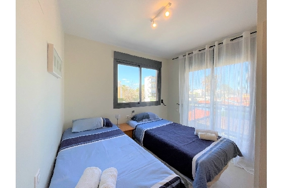 Apartment in Denia(Las Marinas) zur Ferienvermietung, Living area 94 m², Baujahr 2009, Zustand gepflegt, + Zentralheizung, Klimaanlage, 3 Schlafzimmer, 2 Badezimmer, Pool, ref.: T-0715-9
