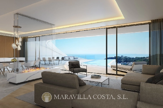 Villa in Altea Hills zu verkaufen, Living area 412 m², + Fussbodenheizung, Klimaanlage, Plot 979 m², 4 Schlafzimmer, 4 Badezimmer, Pool, ref.: MV-2470-4