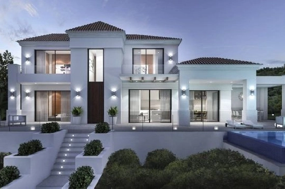 Villa in Javea zu verkaufen, Living area 195 m², Klimaanlage, 3 Schlafzimmer, 3 Badezimmer, Pool, ref.: BS-3974818-1