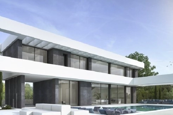 Villa in Javea zu verkaufen, Living area 230 m², Klimaanlage, 4 Schlafzimmer, 4 Badezimmer, Pool, ref.: BS-3974810-1