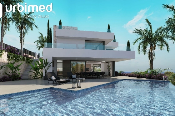 Villa in Denia zu verkaufen, Living area 734 m², Klimaanlage, Plot 2 m², 5 Schlafzimmer, 7 Badezimmer, Pool, ref.: UM-UV-IPANEMA-11