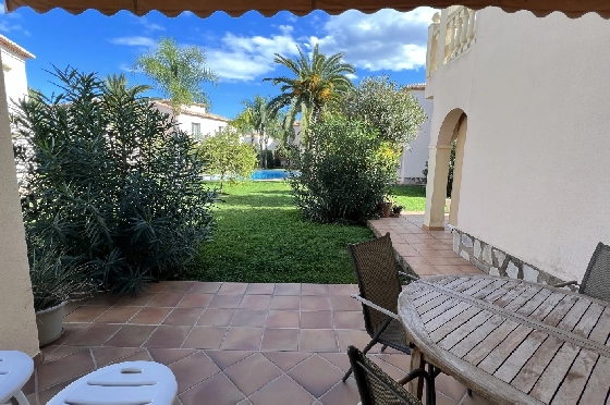 Reihenhaus in Denia(Las Marinas) zur Ferienvermietung, Living area 98 m², Baujahr 2001, Zustand gepflegt, + KLIMA, Klimaanlage, 2 Schlafzimmer, 2 Badezimmer, Pool, ref.: T-0222-12
