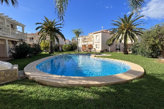 Reihenhaus in Denia(Las Marinas) zur Ferienvermietung, Living area 98 m², Baujahr 2001, Zustand gepflegt, + KLIMA, Klimaanlage, 2 Schlafzimmer, 2 Badezimmer, Pool, ref.: T-0222-13