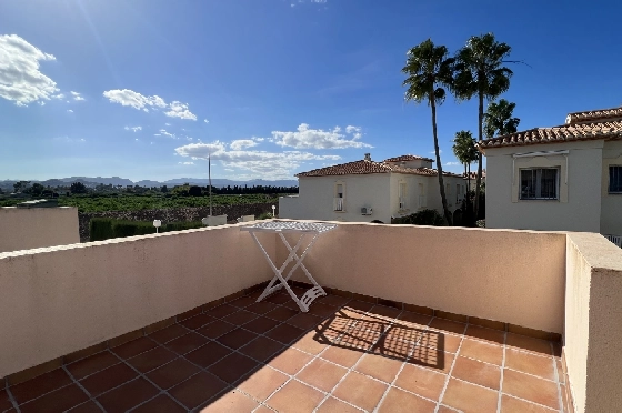 Reihenhaus in Denia(Las Marinas) zur Ferienvermietung, Living area 98 m², Baujahr 2001, Zustand gepflegt, + KLIMA, Klimaanlage, 2 Schlafzimmer, 2 Badezimmer, Pool, ref.: T-0222-21
