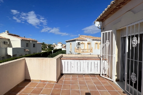 Reihenhaus in Denia(Las Marinas) zur Ferienvermietung, Living area 98 m², Baujahr 2001, Zustand gepflegt, + KLIMA, Klimaanlage, 2 Schlafzimmer, 2 Badezimmer, Pool, ref.: T-0222-22