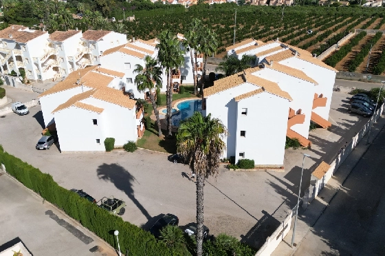 Reihenhaus in Denia(Las Marinas) zur Ferienvermietung, Living area 98 m², Baujahr 2001, Zustand gepflegt, + KLIMA, Klimaanlage, 2 Schlafzimmer, 2 Badezimmer, Pool, ref.: T-0222-24