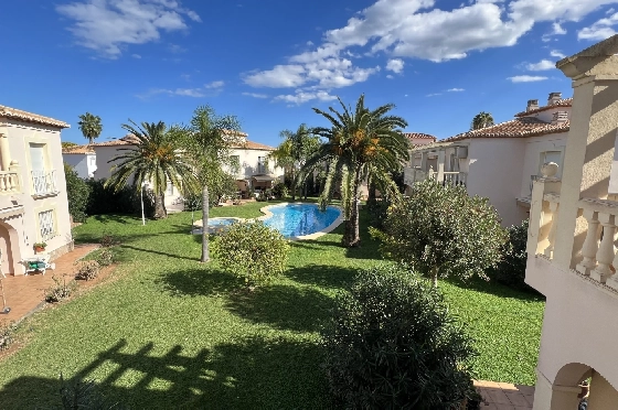 Reihenhaus in Denia(Las Marinas) zur Ferienvermietung, Living area 98 m², Baujahr 2001, Zustand gepflegt, + KLIMA, Klimaanlage, 2 Schlafzimmer, 2 Badezimmer, Pool, ref.: T-0222-30