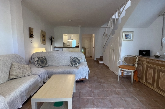 Reihenhaus in Denia(Las Marinas) zur Ferienvermietung, Living area 98 m², Baujahr 2001, Zustand gepflegt, + KLIMA, Klimaanlage, 2 Schlafzimmer, 2 Badezimmer, Pool, ref.: T-0222-7