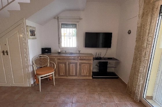Reihenhaus in Denia(Las Marinas) zur Ferienvermietung, Living area 98 m², Baujahr 2001, Zustand gepflegt, + KLIMA, Klimaanlage, 2 Schlafzimmer, 2 Badezimmer, Pool, ref.: T-0222-8
