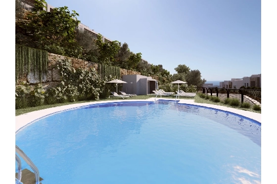 Stadthaus in Istan(Terreno Sau) zu verkaufen, Living area 191 m², Plot 290 m², 3 Schlafzimmer, 2 Badezimmer, Pool, ref.: TW-ALMAZARA-VIEWS-1