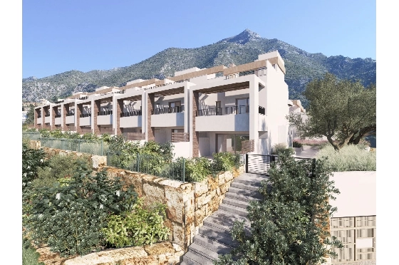 Stadthaus in Istan(Terreno Sau) zu verkaufen, Living area 191 m², Plot 290 m², 3 Schlafzimmer, 2 Badezimmer, Pool, ref.: TW-ALMAZARA-VIEWS-4