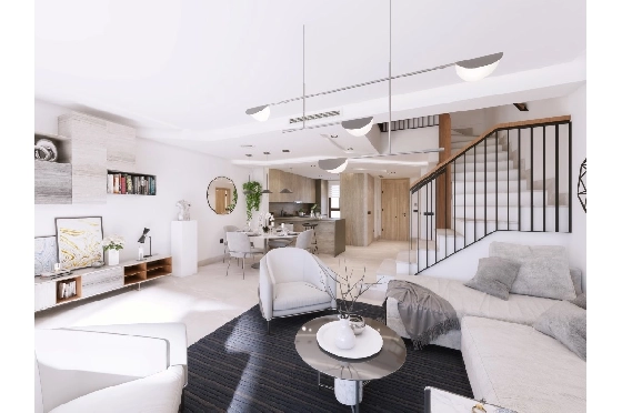 Stadthaus in Istan(Terreno Sau) zu verkaufen, Living area 191 m², Plot 290 m², 3 Schlafzimmer, 2 Badezimmer, Pool, ref.: TW-ALMAZARA-VIEWS-8