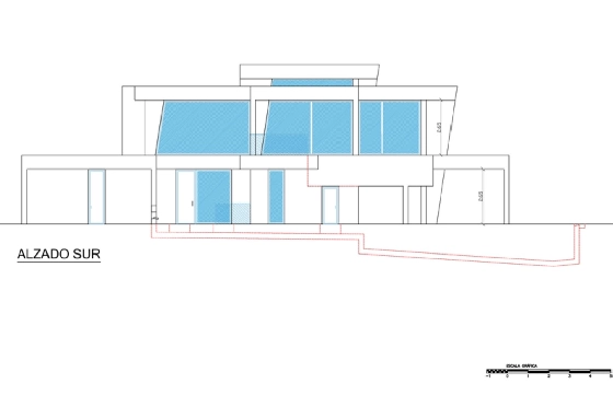 Villa in Denia zu verkaufen, Living area 556 m², Klimaanlage, 5 Schlafzimmer, 6 Badezimmer, Pool, ref.: BS-6951338-34